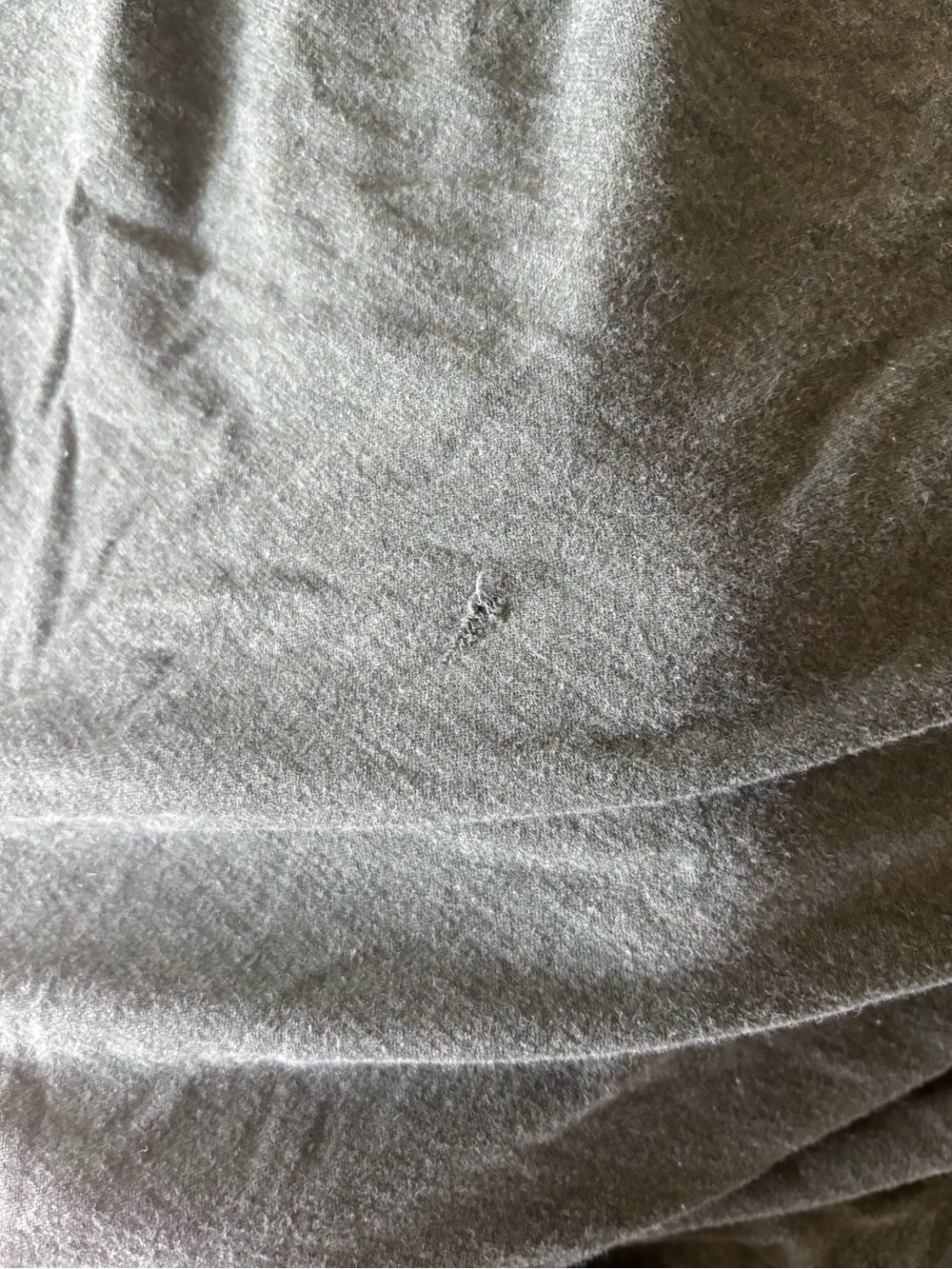 PURE ERA Emerald Dark Green Jersey Knit Duvet Cover Set, Queen, EUC - Picture 9 of 9